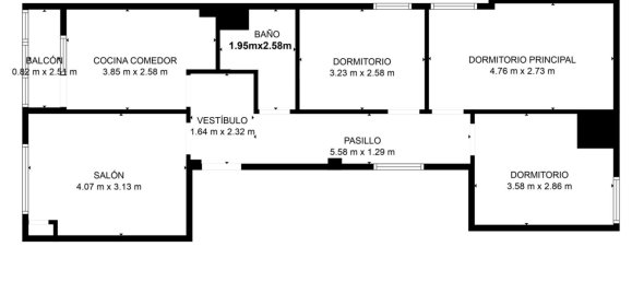 Apartamento T3 em Gijon, Spain N.º 177474 6