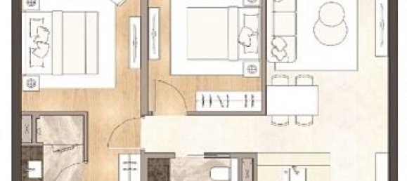 2 bedrooms Condo in Thu Duc, Vietnam No. 13459 5