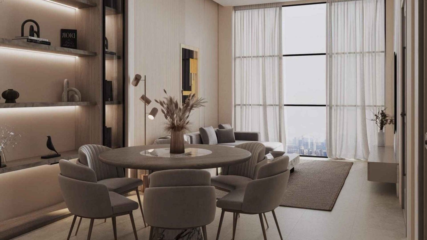 Apartamento em MAISON ELYSEE 3, Jumeirah Village Circle, UAE 36.95 m² N.º 64207