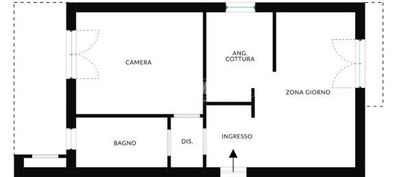 2 rooms Apartment in Turin, Italy No. 38700 27