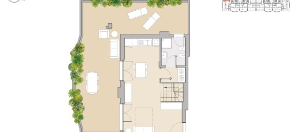 3-Zimmer Penthouse in Sesto San Giovanni, Italy, Nr. 56344 24