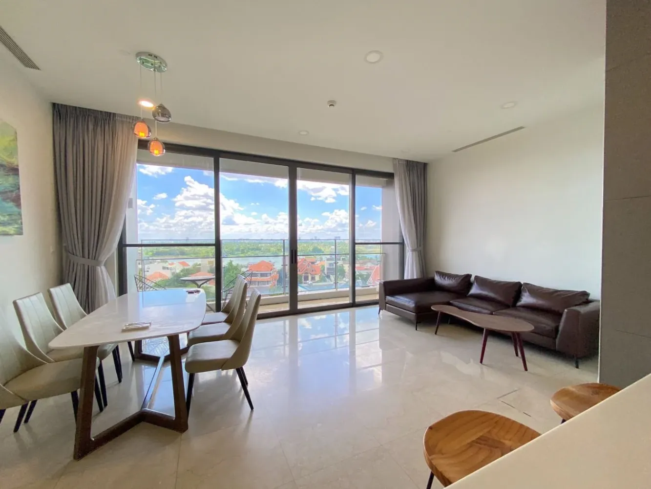 3 dormitorios apartamento en alquiler en Thu Duc, Ho Chi Minh, Vietnam № 74706
