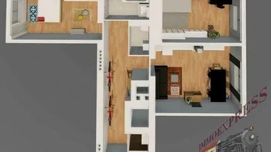 Квартира с 3 комнатами в Фафоритен, Австрия № 208729