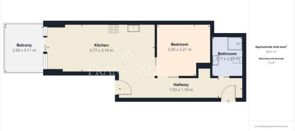 1 bedroom Apartment in Kalkara, Malta No. 10520 2
