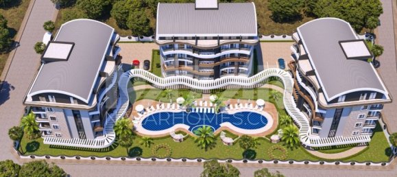 Wohnung 1+1 in Alanya, Turkey, Nr. 14399 3