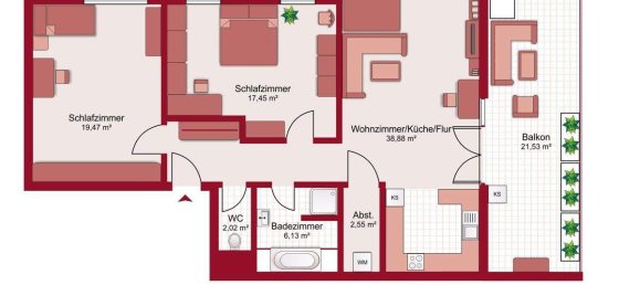 3 rooms Apartment in Langkampfen, Austria No. 96044 9