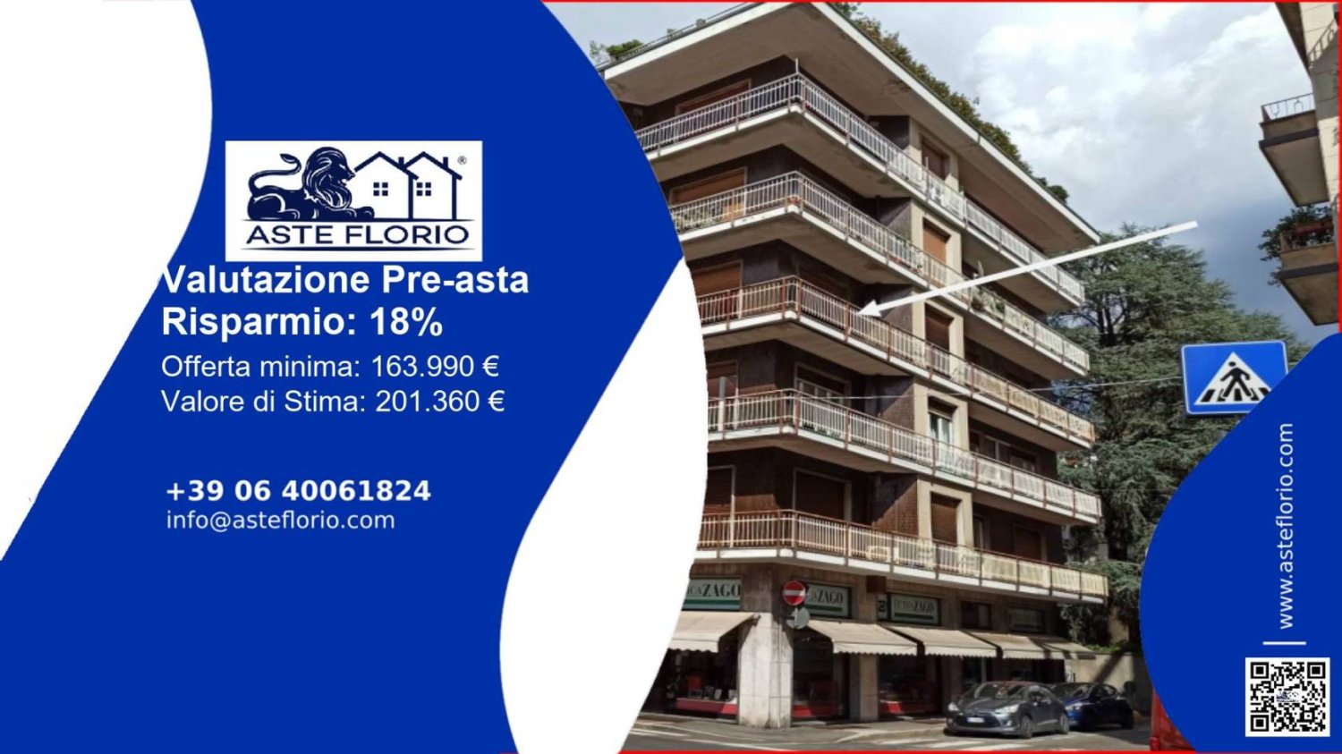 Apartamento T3 em Varese, Italy N.º 5409