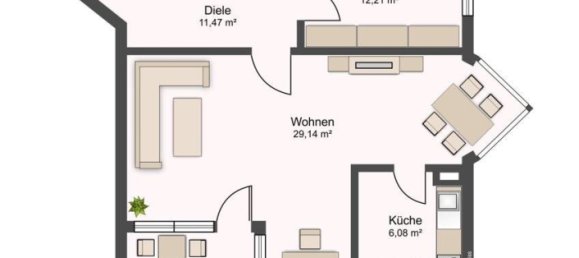 1 Schlafzimmer Wohnung in München, Germany, Nr. 147670 12