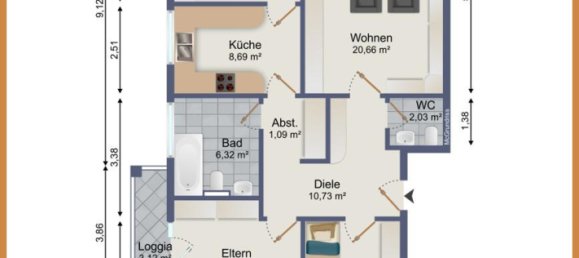 2 bedrooms Apartment in Ortenaukreis, Germany No. 223998 18