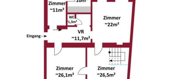 Büro in Döbling, Austria 168m², Nr. 165780 13