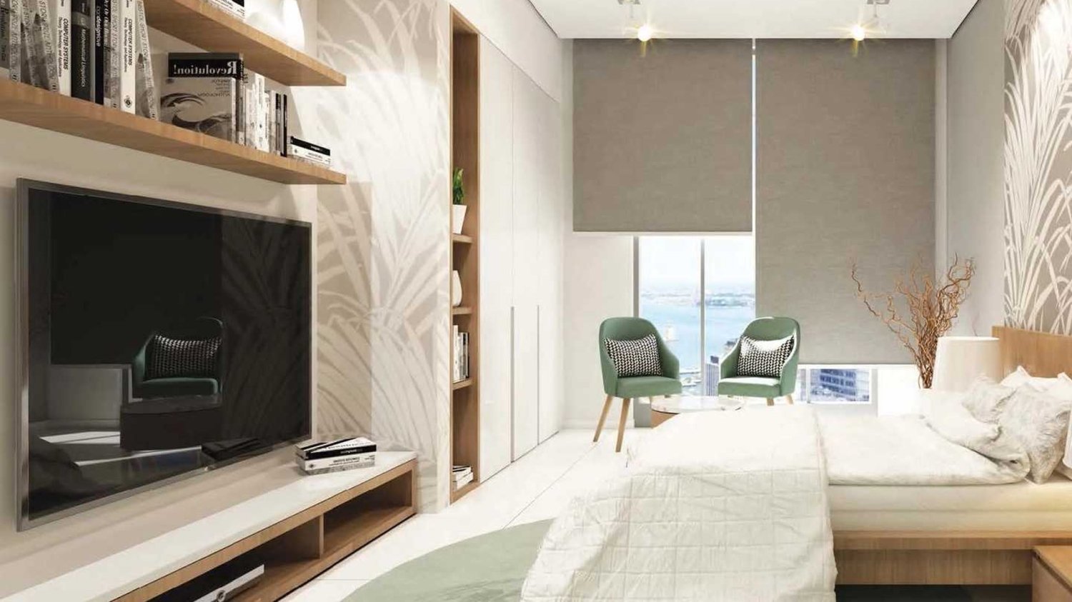 1 chambre Appartement à BLUEWAVES TOWER, Dubai Residence Complex, UAE No. 62506