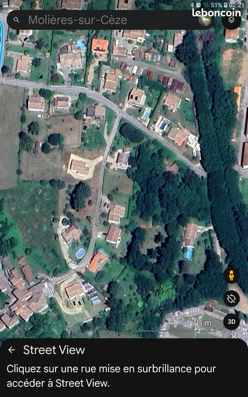  Land in Molieres-sur-Ceze, France No. 316881