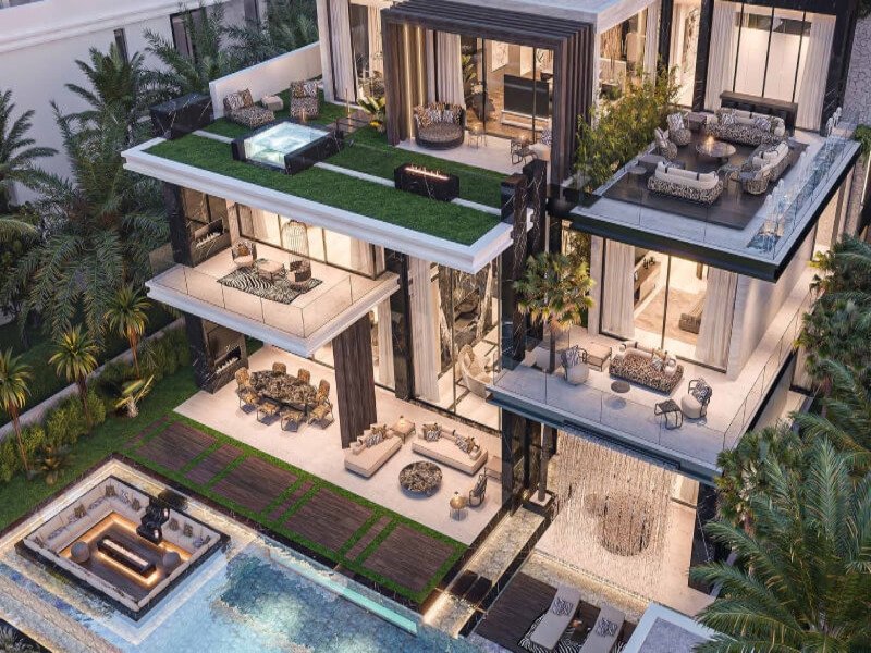 Villa T7 em Dubai, UAE N.º 8351