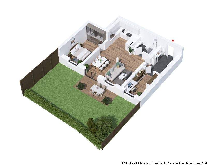 3-salle Appartement à Elmen, Austria No. 213277