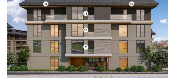 Apartment 1+1 in Alanya, Turkey No. 17288 4