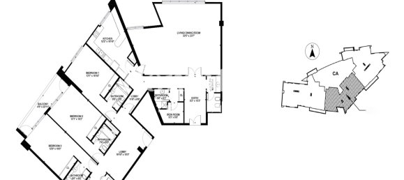 3 Schlafzimmer Wohnung in Dubai Media City, UAE, Nr. 180091 11