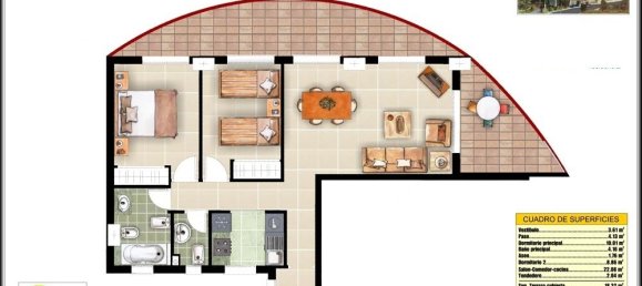 Apartamento T2 em Finestrat, Spain N.º 7120 19