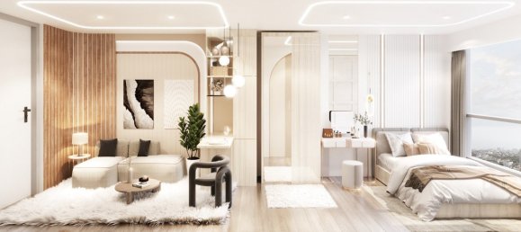 Кондоминиум  с 1 спальней в Бангкок, Таиланд № 12082 2