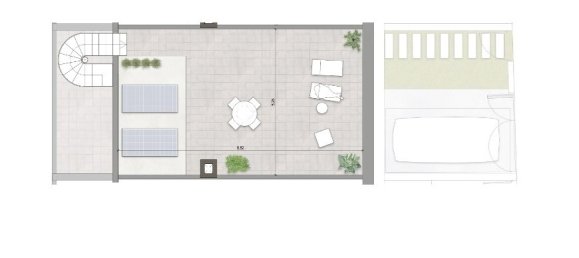 Moradia em banda T3 em Pilar de la Horadada, Spain N.º 285537 9