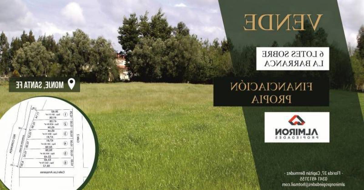  قطعة أرض في Santa Fe, Argentina رقم 31064