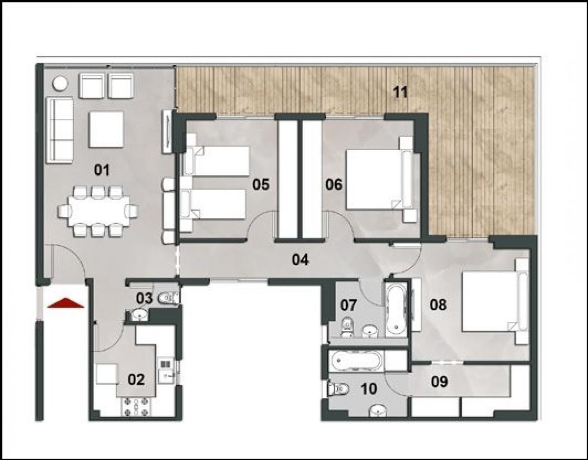 3 bedrooms Condo in New Capital City, Egypt No. 164