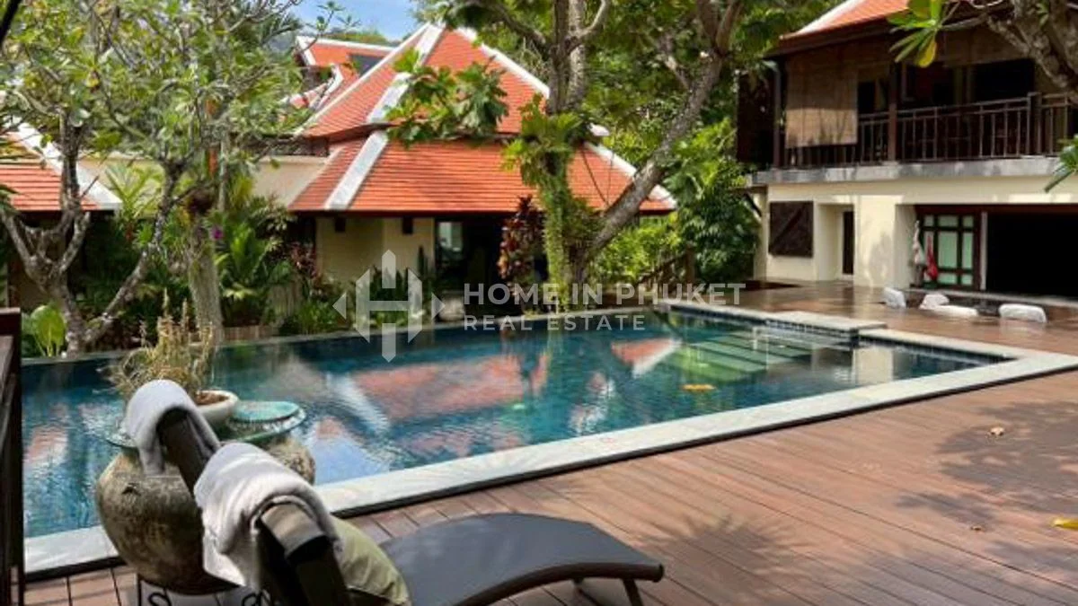 3 chambres house à vendre à Nai Harn Beach, Phuket, Southern Thailand, Thailand № 85523