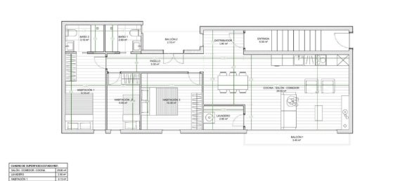 3 bedrooms Apartment in Gracia, Spain No. 170668 2