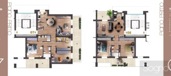 3 chambres Penthouse à Florence, Italy No. 211651 2