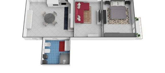 Apartamento de 2 divisões em Naples, Italy N.º 156490 14