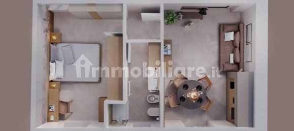 1 غرف نوم شقة في Seregno, Italy رقم 2182 5