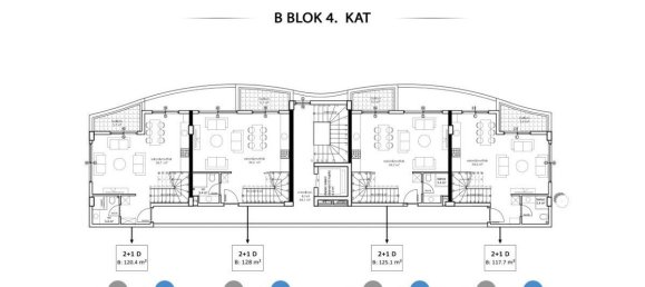 3 rooms Penthouse in Oba, Turkey No. 9694 25