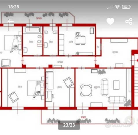 Apartamento de 5 divisões em Syracuse, Italy N.º 276936