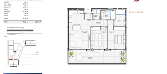 2 chambres Penthouse à Adeje, Spain No. 24766 15