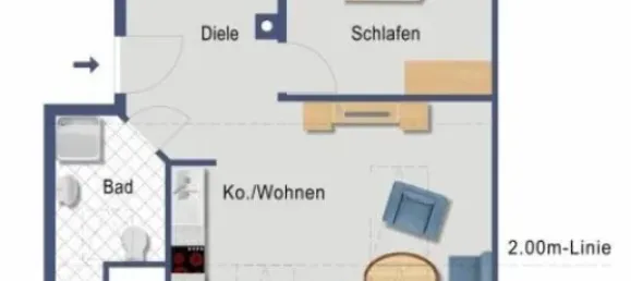 2 rooms Apartment in Baden-Wurttemberg, Germany No. 63596 12