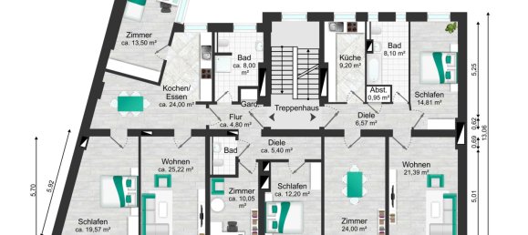 220m² Building in Friedrichshain, Germany No. 24312 31