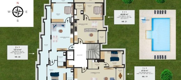 Apartment 1+1 in Alanya, Turkey No. 3376 28