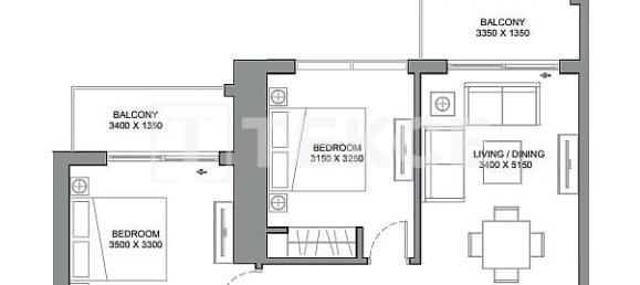 2 bedrooms Apartment in Meydan, UAE No. 16222 17