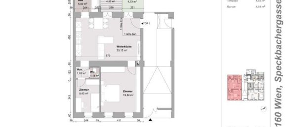 3-salle Appartement à Ottakring, Austria No. 261871 9