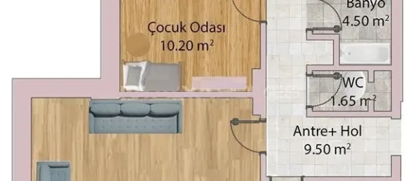 Apartment 2+1 in Kepez, Turkey No. 33468 13
