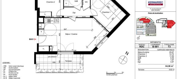 2 bedrooms Apartment in Belz, France No. 204953 2