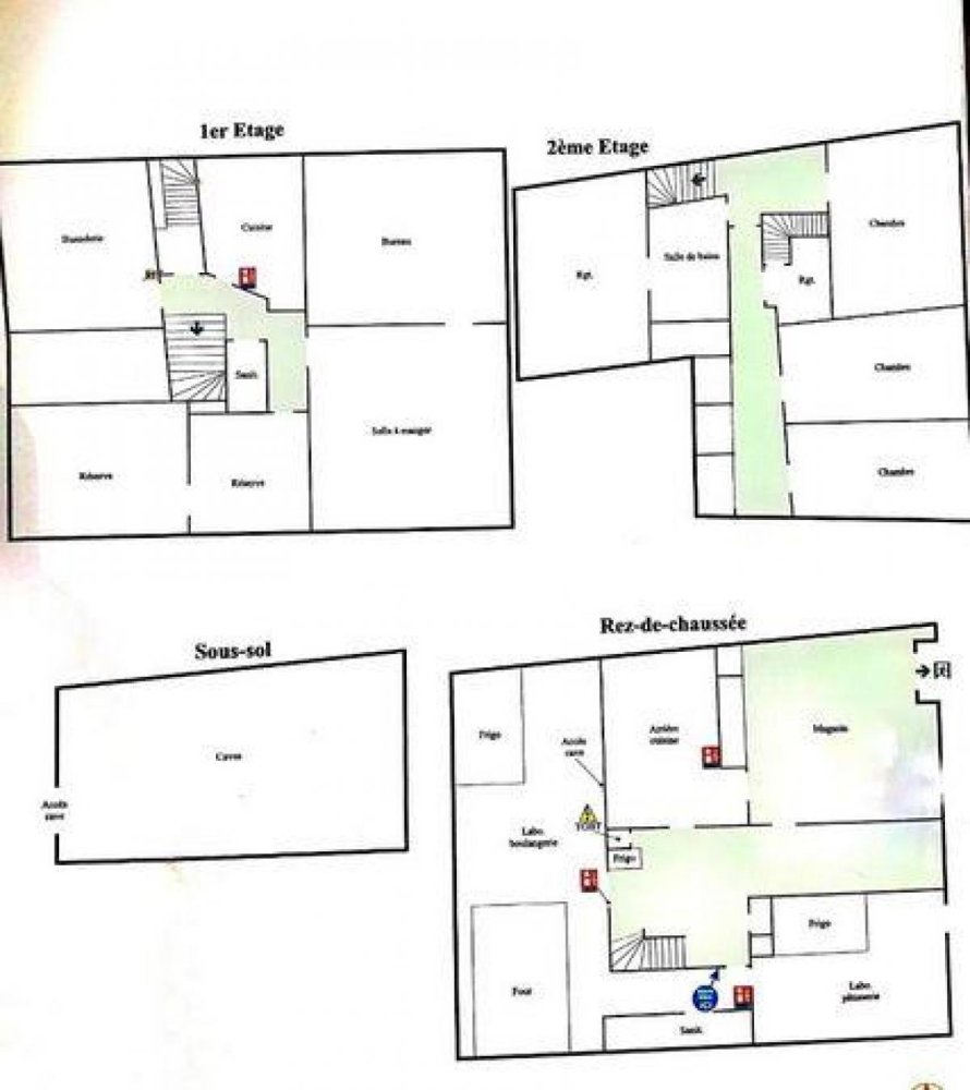 Oficina en Angers, France 80 m² No. 20564