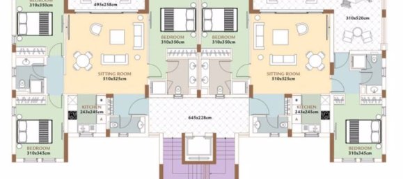 Apartamento de 3 dormitorios en Kouklia, Cyprus No. 9301 8