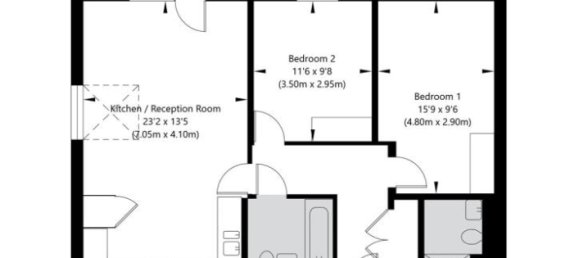 2 bedrooms Apartment in London, United Kingdom No. 7849 18