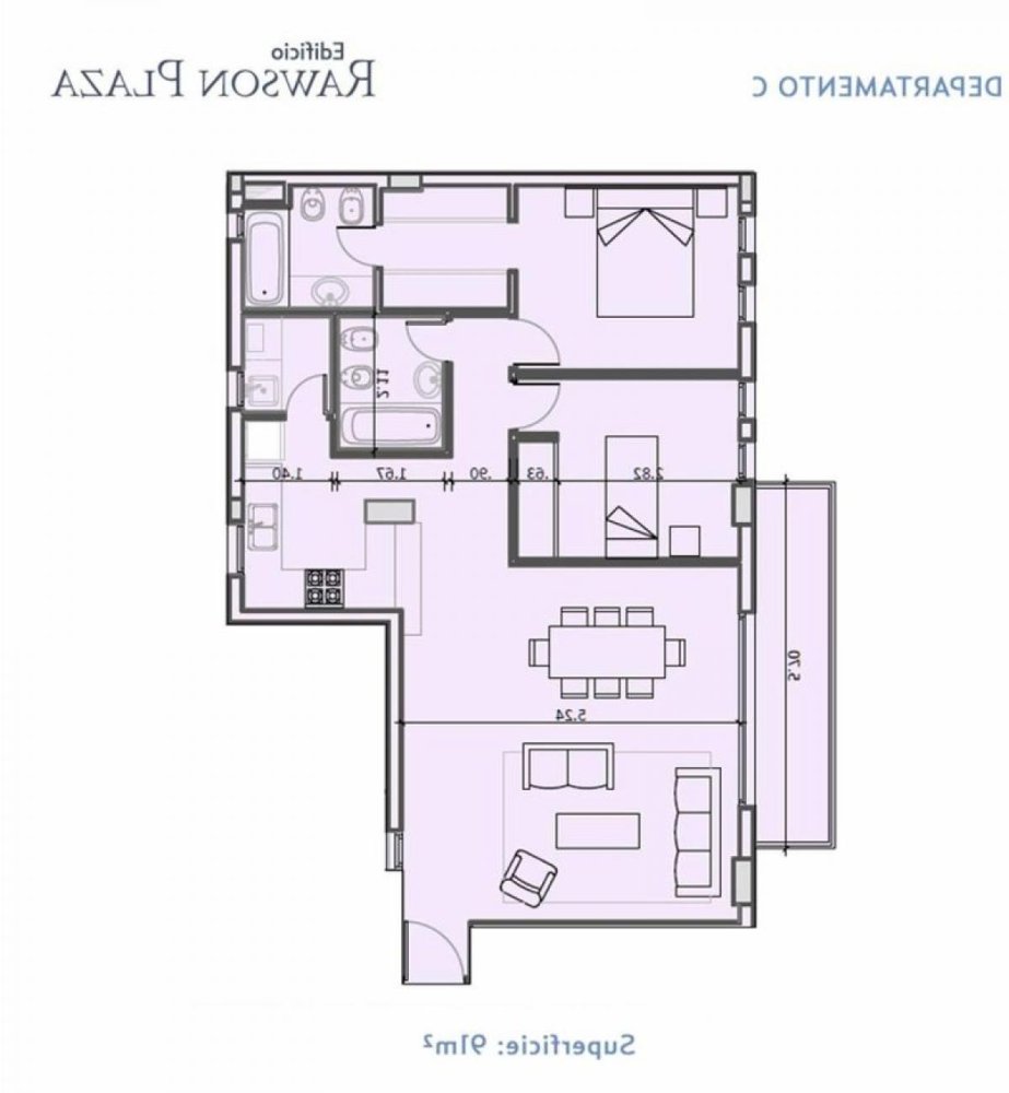 2 bedrooms Apartment in Mar del Plata, Argentina No. 67433