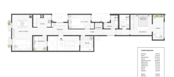 3 bedrooms Apartment in Eixample, Spain No. 26461 6