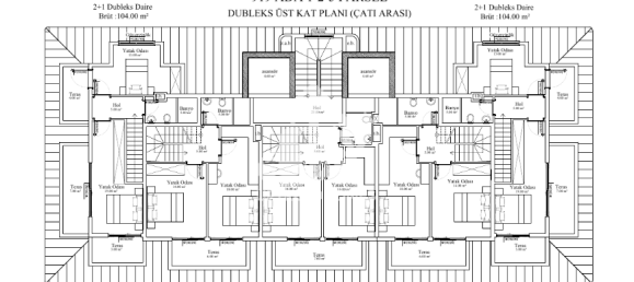 Penthouse 1+1 in Kestel, Turkey No. 14662 3