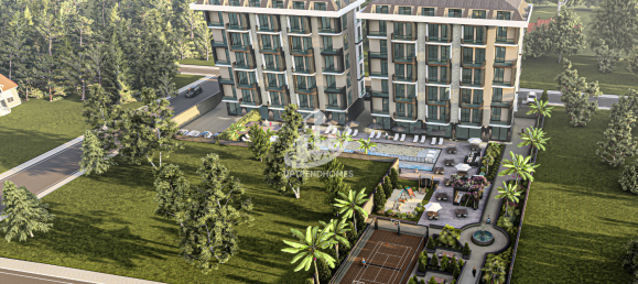 Penthouse 1+1 in Kestel, Turkey No. 14662 13