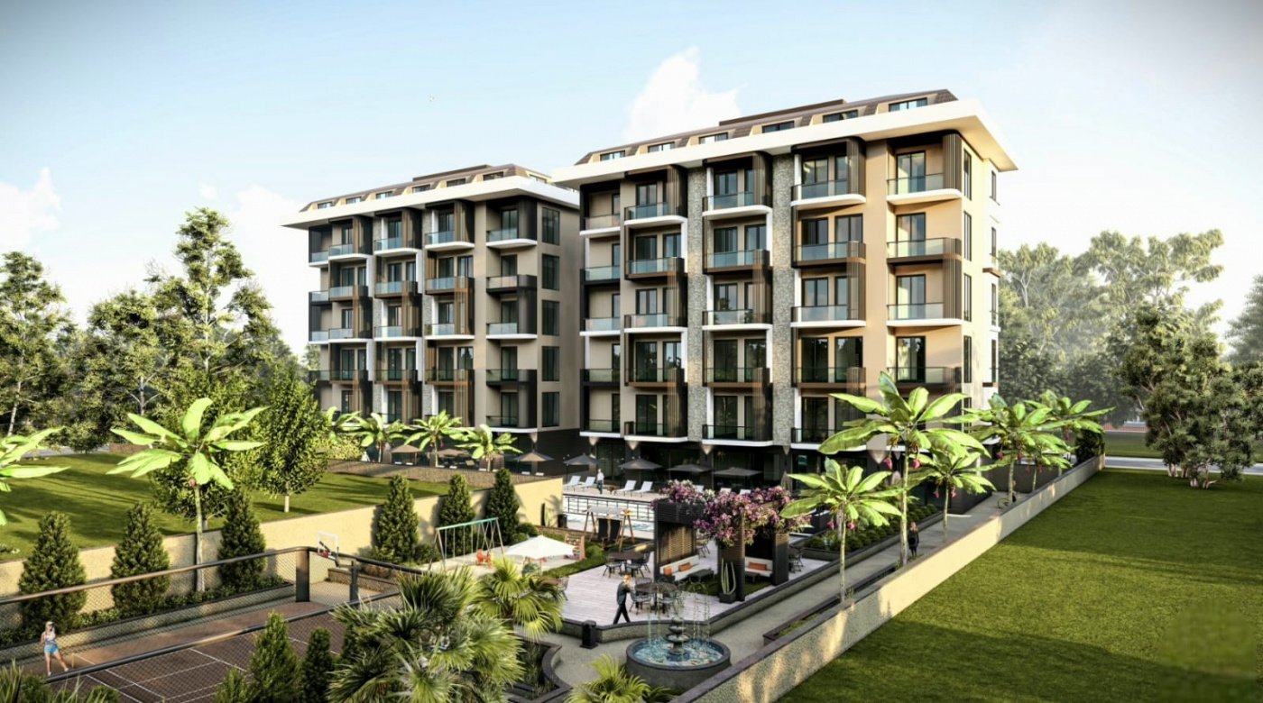 Penthouse 1+1 in Kestel, Turkey No. 14662