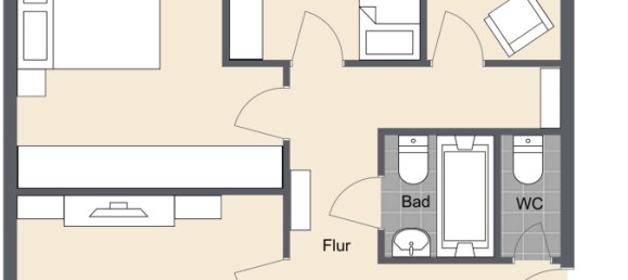 Apartamento de 4 divisões em Ulm, Germany N.º 115152 4