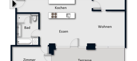 2 rooms Apartment in Dornbirn, Austria No. 174780 19